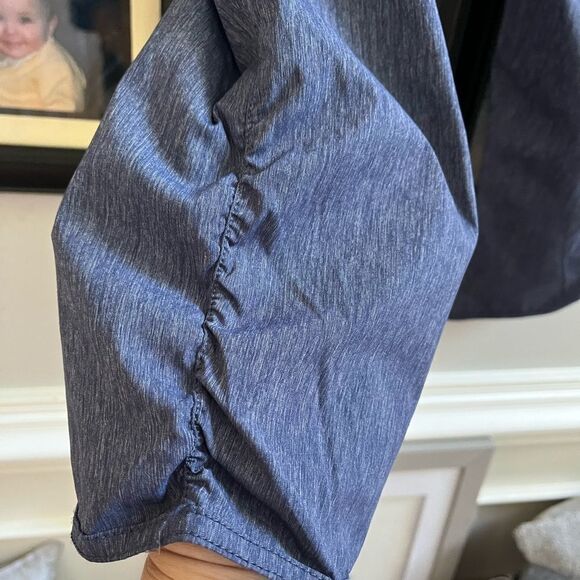 Eddie Bauer Horizon Blue Cargo Capri Athletic Pants sz 8 NWOT - Picture 4 of 9